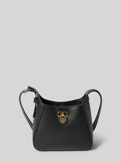 Lauren Ralph Lauren Handtasche mit Label-Applikation Modell 'TANNER' Black 2