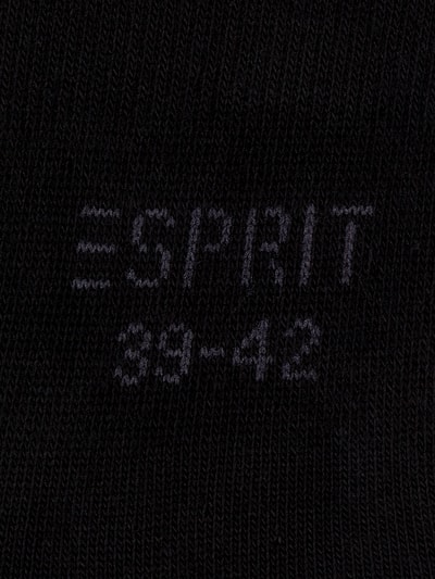 Esprit Skarpetki stopki z zabezpieczeniem przed poślizgiem w zestawie 2 szt.  Czarny 3