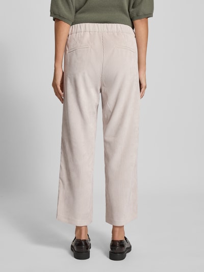 MAC Cropped Cordhose mit elastischem Bund Modell 'CHIARA' Offwhite 5