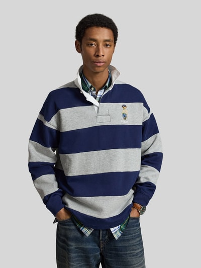 Polo Ralph Lauren Regular Fit Poloshirt aus Baumwollmix Mittelgrau 4