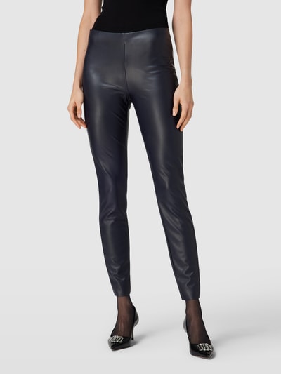 Raffaello Rossi Leggings im unifarbenen Design Modell 'RESA' Marineblau 4