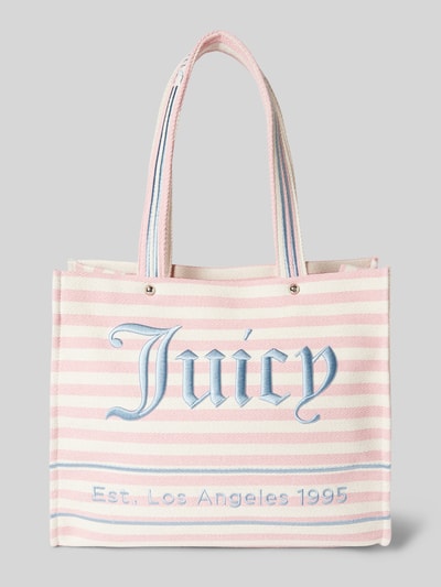 Juicy Couture Shopper mit Streifenmuster Pink 2