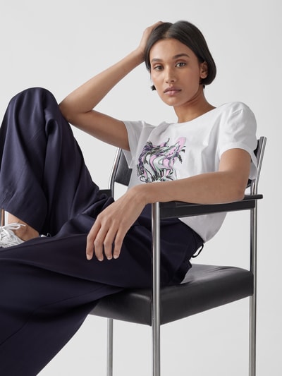 Lala Berlin T-Shirt mit Print Weiß 3
