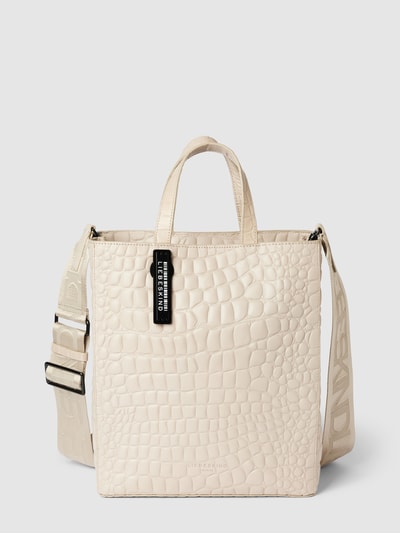 LIEBESKIND BERLIN Tote Bag aus echtem Leder Offwhite 2