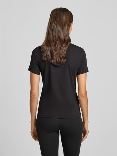 EA7 Emporio Armani T-shirt met labeldetail Zwart - 5