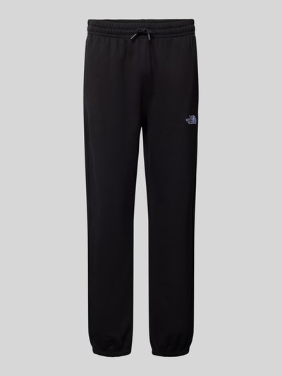 The North Face Sweatpants met labelstitching en elastische band Zwart - 2