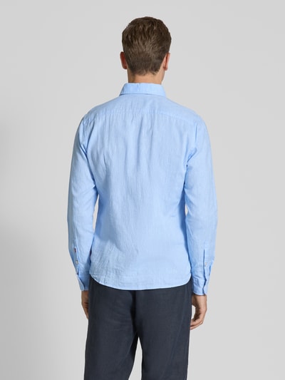 JOOP! Jeans Freizeithemd mit Knopfleiste Modell 'Hanson' Hellblau 5
