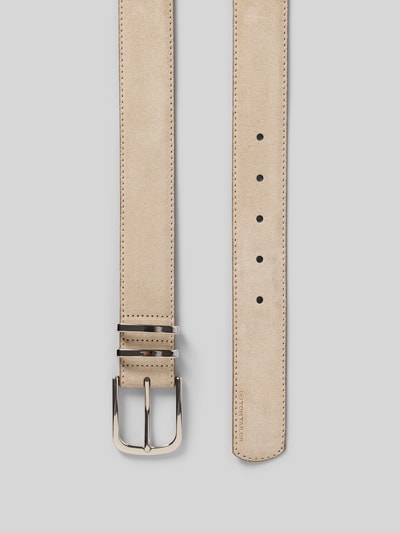 Tom Tailor Pasek z zamszu Beżowy 3