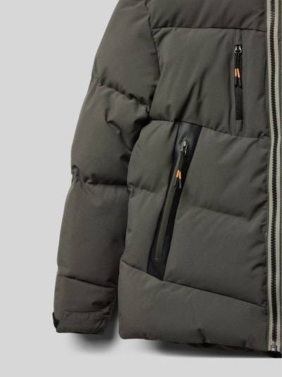 Killtec Steppjacke mit Kapuze Oliv 2