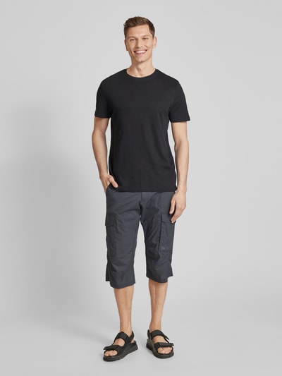 s.Oliver BLACK LABEL Bermudas mit Cargotaschen Anthrazit 1