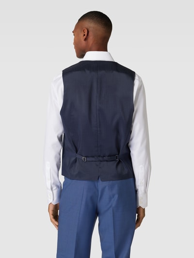 BOSS Gilet met paspelzakken, model 'Jeckson' Blauw - 5