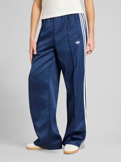 adidas Originals Loose Fit Trainingshose mit elastischem Bund Dunkelblau 4