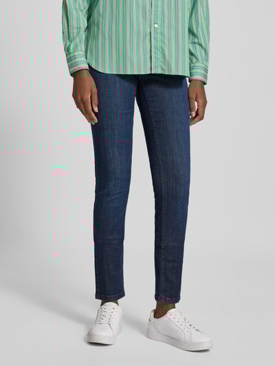 Angels Skinny fit jeans in 5-pocketmodel Donkerblauw - 4