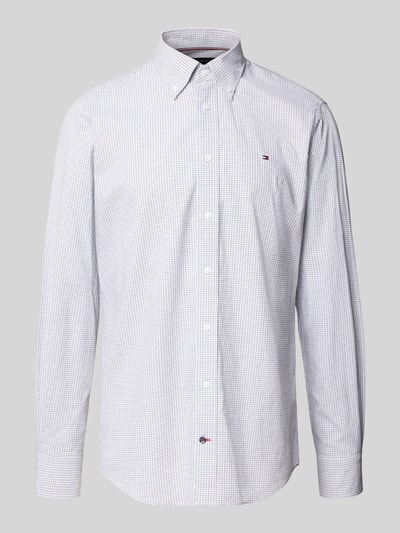 Tommy Hilfiger Regular fit zakelijk overhemd van puur katoen Donkergroen - 2