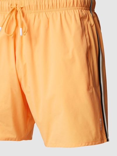 BOSS Badehose mit Eingrifftaschen Orange 2