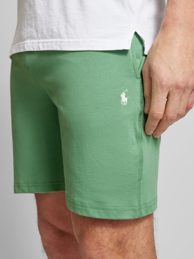 Polo Ralph Lauren Underwear Slim Fit Pyjama-Shorts mit Label-Patch Mint 3