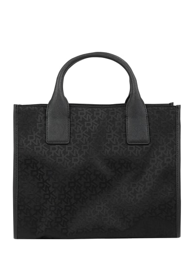 DKNY Handtasche mit Logo-Muster Modell 'Carol' Black 5