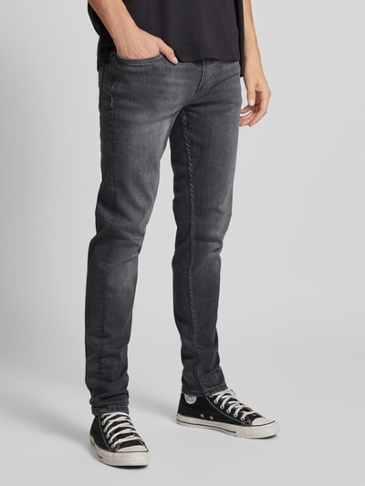 Pepe Jeans Slim Fit Jeans mit 5-Pocket-Design Modell 'Hatch' Blau 4