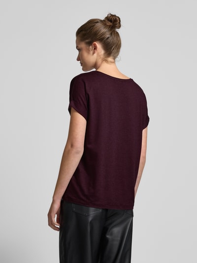 Only Comfort fit shirt met viscose, model 'MOSTER' Bordeaux - 5