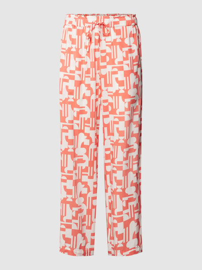 Esprit Pyjamabroek met all-over motief Koraal - 2