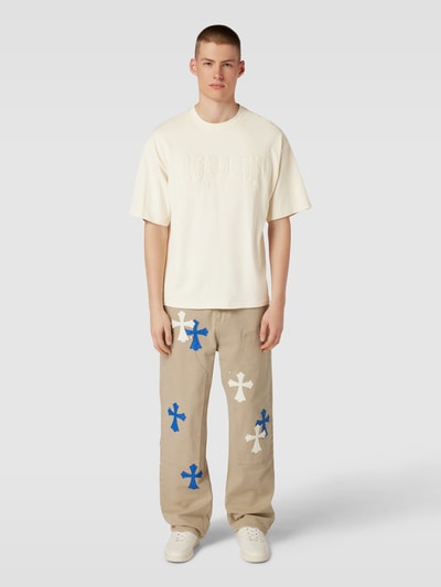 REVIEW Basic Oversized T-Shirt Ecru 1
