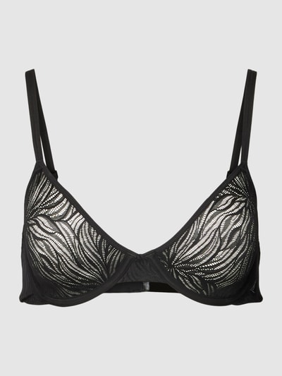 Elomi Kendra beugelbeha met beugel voor dames, plus size, Zwart, 38GG