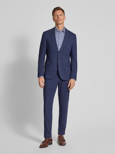 SEIDENSTICKER Koszula casualowa o kroju regular fit z kołnierzykiem typu kent model ‘New’ Granatowy 1