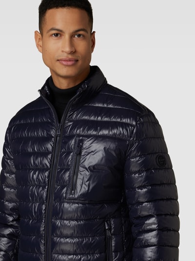 JOOP! Jeans Steppjacke mit Stehkragen Modell 'Benjo' Marineblau 3