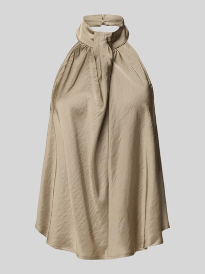 mbyM Blousetop met halter, model 'Zuzela' Beige - 2