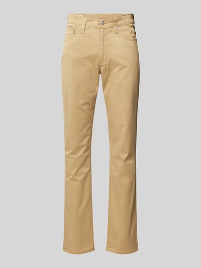 Levi's® Slim fit jeans met labeldetail, model '511' Beige - 2