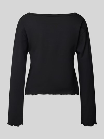 HUGO Regular fit shirt met lange mouwen en katoen Zwart - 3