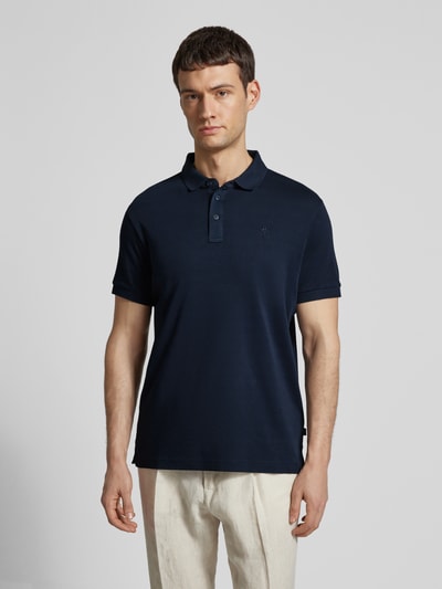 JOOP! Collection Regular fit poloshirt met logostitching Marineblauw - 4