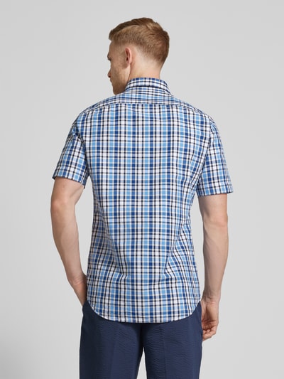 Tommy Hilfiger Regular fit zakelijk overhemd met button-downkraag Bleu - 5