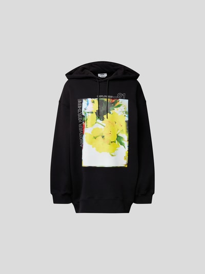 MSGM Hoodie mit Motiv-Print Black 2