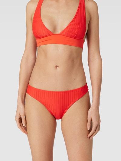 Billabong Bikinibroekje in geribd design, model 'LINED UP LOWIRDER' Oranje - 1