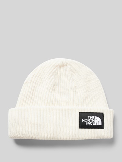 The North Face Czapka beanie z detalem z logo Biały 1