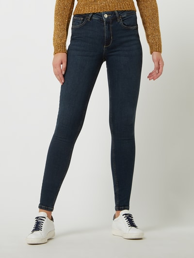 Liu Jo White Skinny Fit Jeans mit Stretch-Anteil Modell 'Devine'  Anthrazit 4