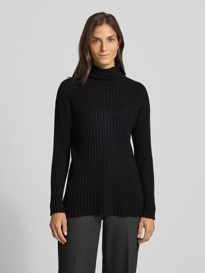 Soyaconcept Rollkragenpullover mit Rollkragen Modell 'KANITA' Black 4