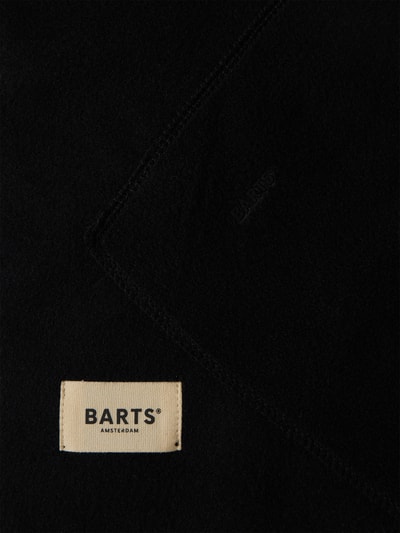 Barts Schal mit Label-Patch Modell 'SHAWL' Black 2