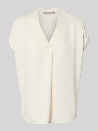 Christian Berg Woman Selection Blusenshirt mit V-Ausschnitt Offwhite 2