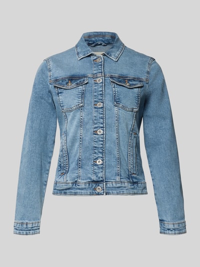 Tom Tailor Slim Fit Jeansjacke aus Baumwoll-Mix Jeansblau 2