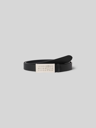 MM6 Maison Margiela Gürtel mit Logo-Prägung Black 2
