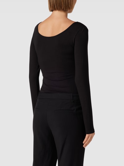 Guess Body mit Label-Print Schwarz 5