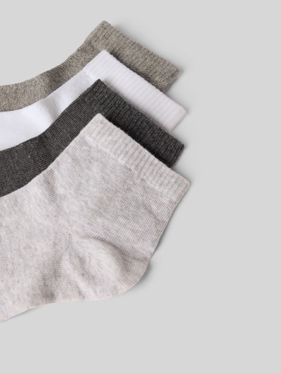 s.Oliver RED LABEL Socken aus Baumwoll-Mix im 4er-Pack Hellgrau 2