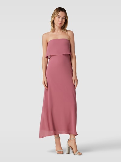 Vila Maxikleid in Bandeau-Form Modell 'MILINA' Altrosa 4