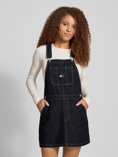 Tommy Jeans Leicht ausgestelltes Freizeitkleid aus reiner Baumwolle Jeansblau 4