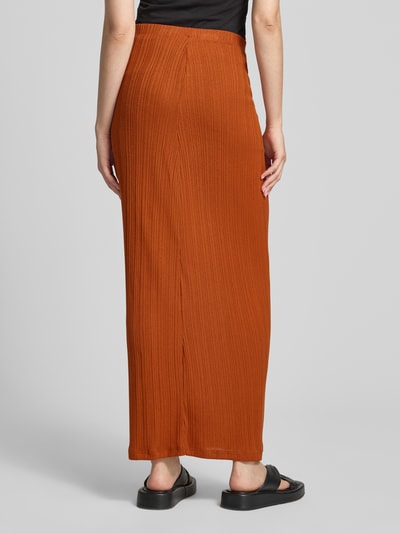 Gina Tricot Maxirock mit Raffungen und Schnürung Camel 5