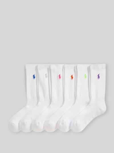 Polo Ralph Lauren Sokken van katoenmix in set van 6 Wit - 1