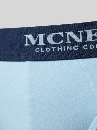 MCNEAL Slip mit elastischem Logo-Bund im 3er-Pack Blau 2