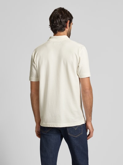 Marc O'Polo Regular Fit Poloshirt aus Baumwoll-Mix Offwhite 5